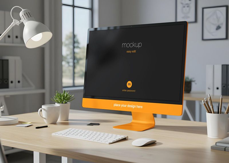Free iMac Mockup