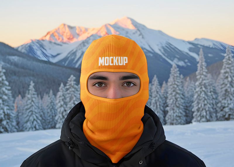 Free Balaclava Mockup