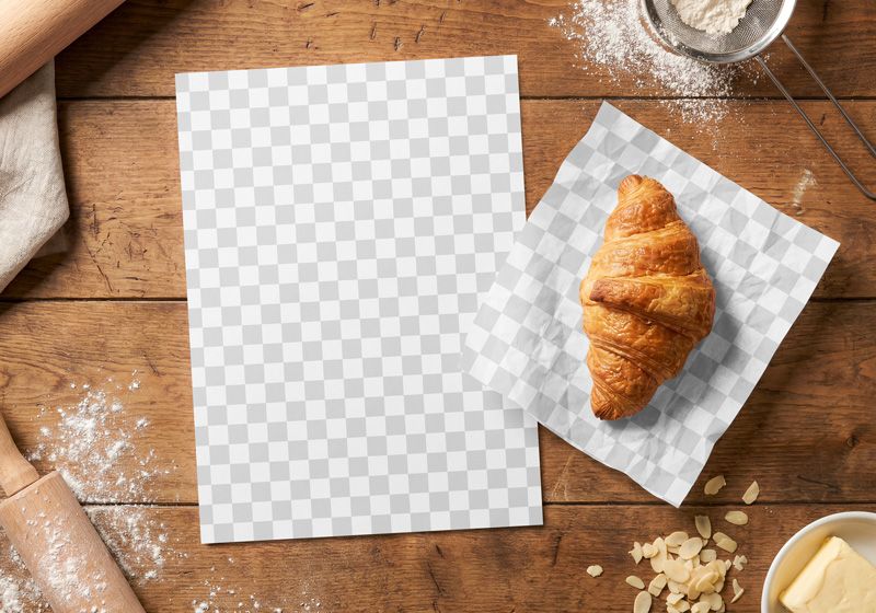 Bakery Branding Mockup Easy Edit