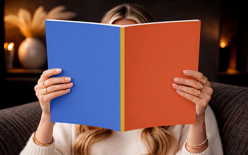 Free Branding Magazine Mockup Edit Colors