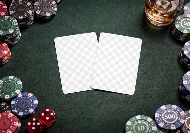 Poker Playing Cards Mockup Easy Edit