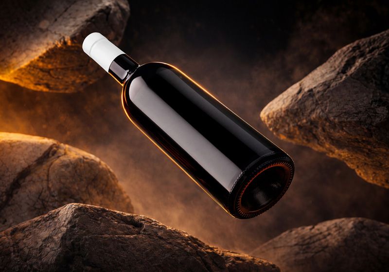 Wine Bottle Mockup Edit Colors