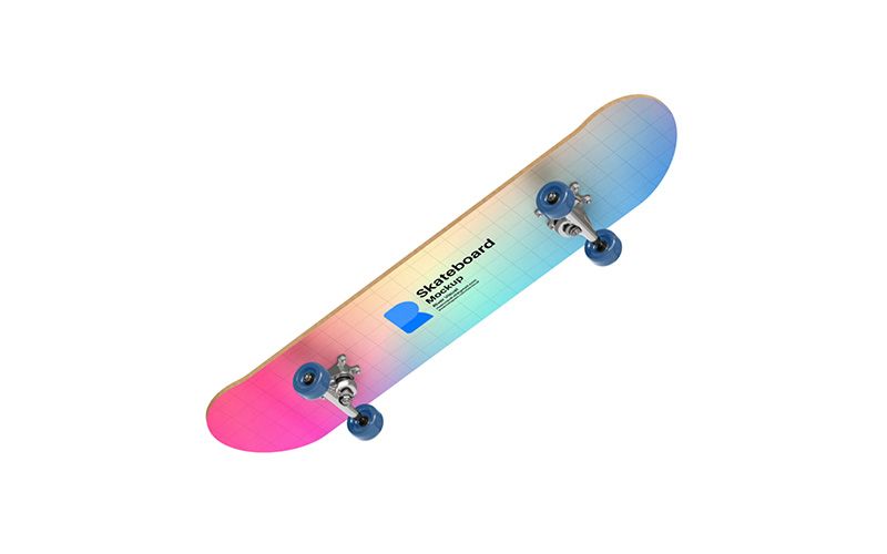 Free Skateboard Mockup (5 PSD)