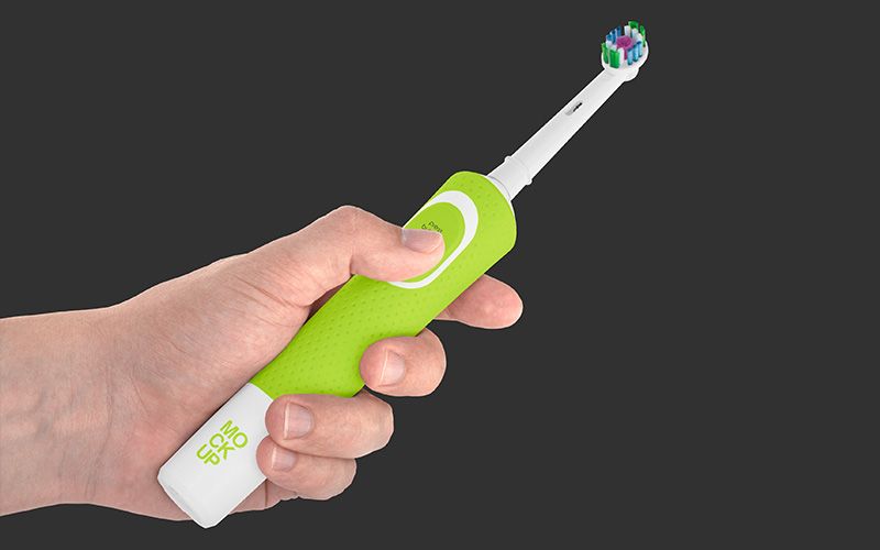 Electric Toothbrush – 3 Free Mockups PSD 3