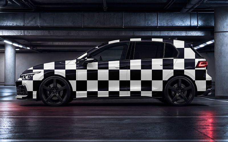 Free Hatchback Car Mockup Easy Edit