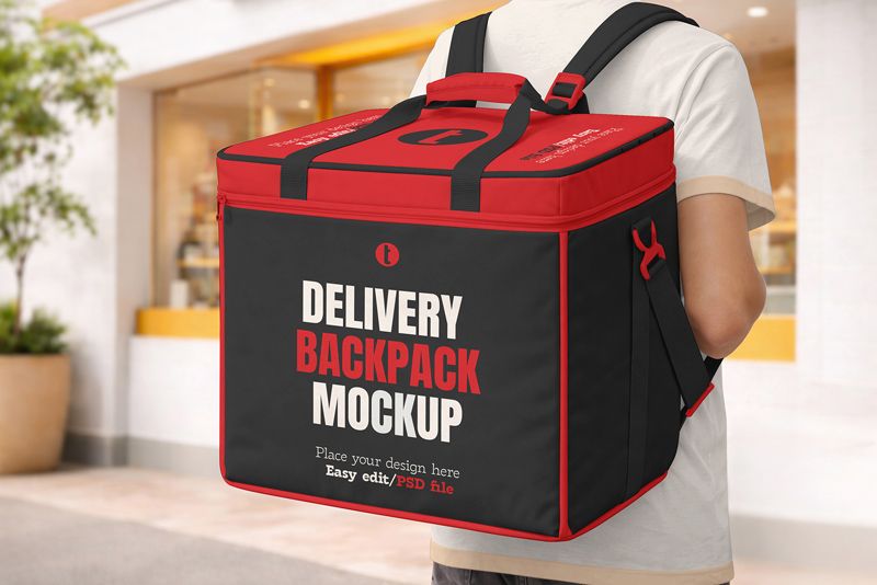 Pizza Shop Mockup Bundle 3