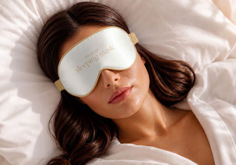 Sleeping Mask Mockup