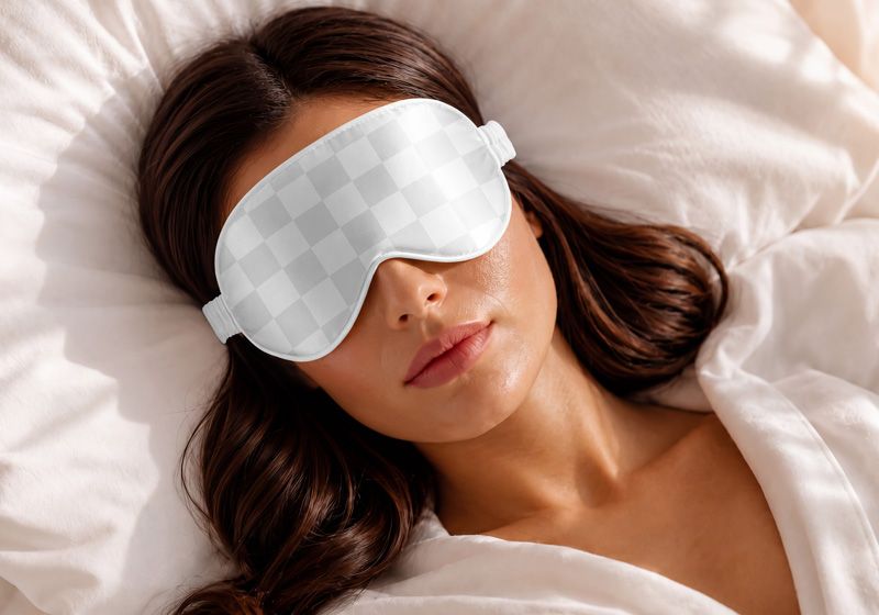 Sleeping Mask Mockup Easy Edit